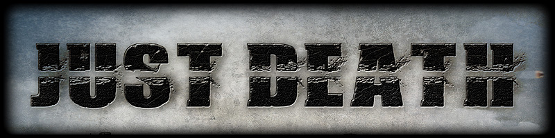 Click here to read more about Just Death! Just Death Logo